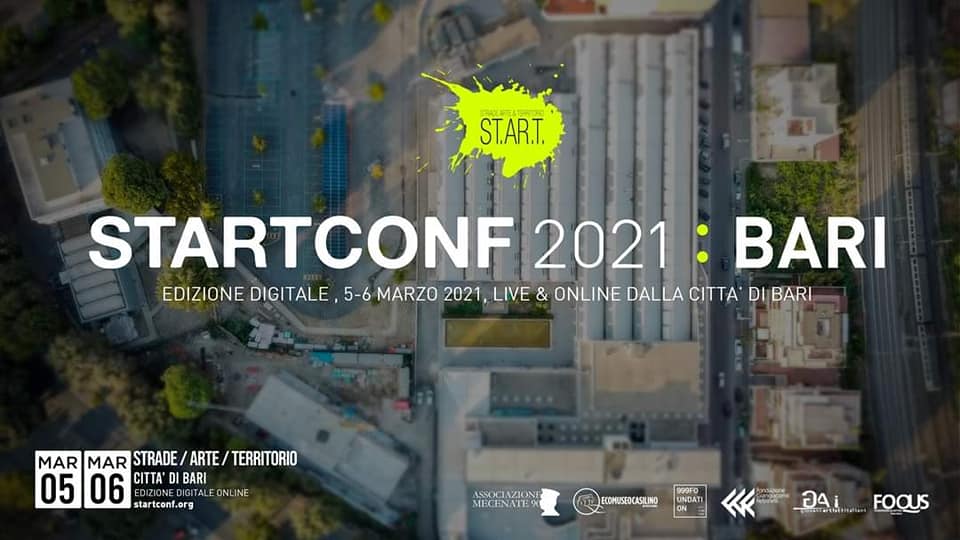 STARTCONF2021: Bari Edizione digitale live e online, 5-6 marzo 2021